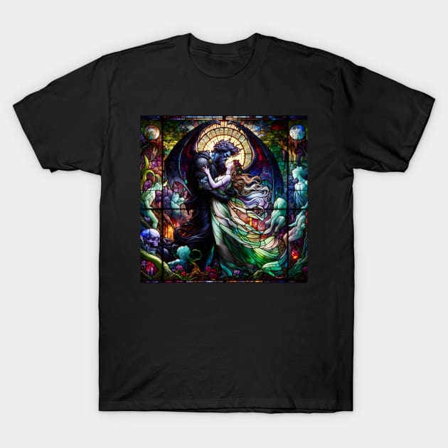 Hades and Persephone T-Shirt by OddHouse